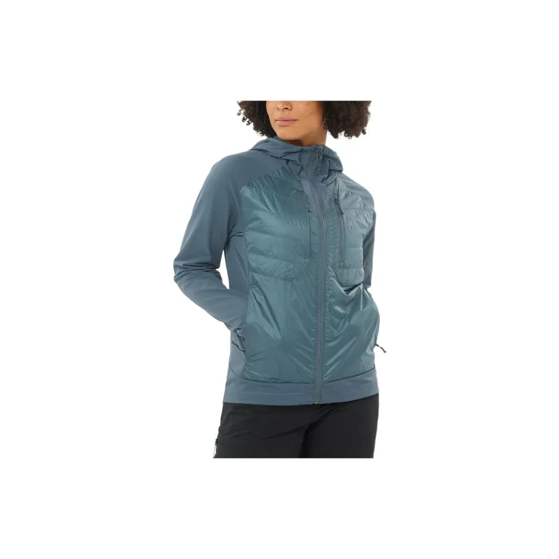 SALOMON ELIXIR HYBRID HD Jackets Coats Women's Midnight Navy-2