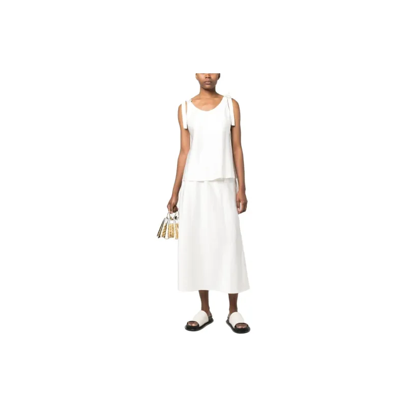 Zimmermann SS23 Tank Top Women's White-1