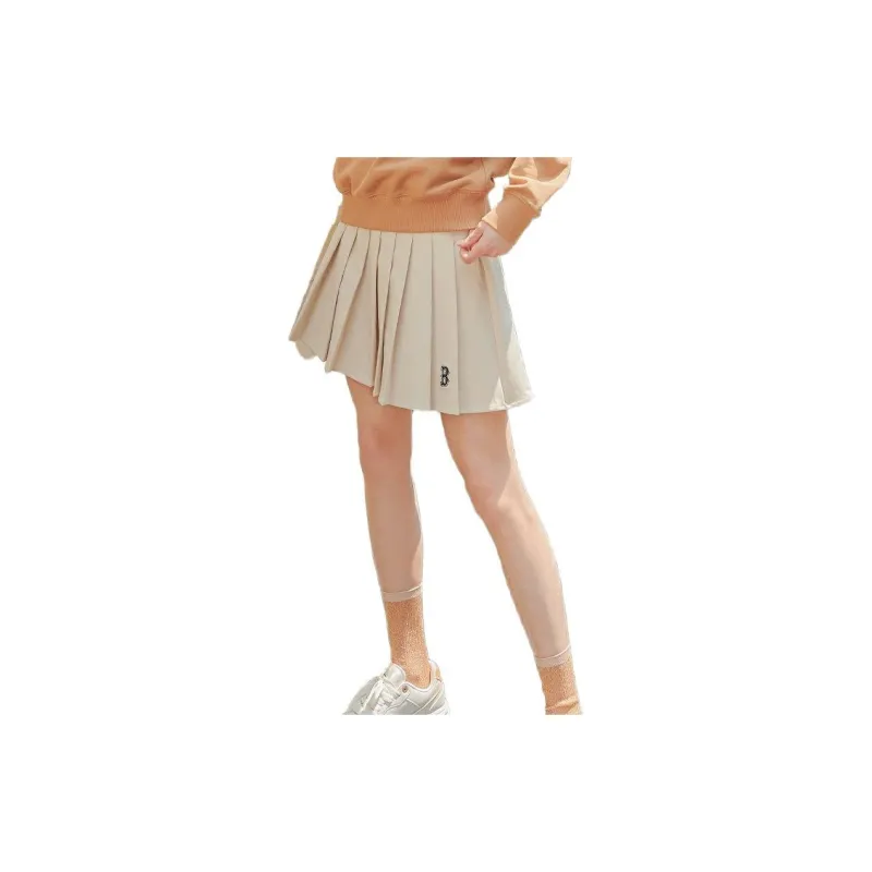 MLB Casual Short Skirts Women's Light Beige-2