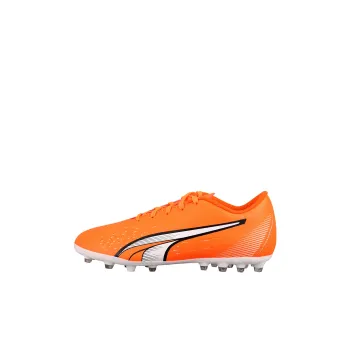 PUMA Ultra Play Abrasion Resistant Low Top Kids' Soccer Shoes Orange Kids'