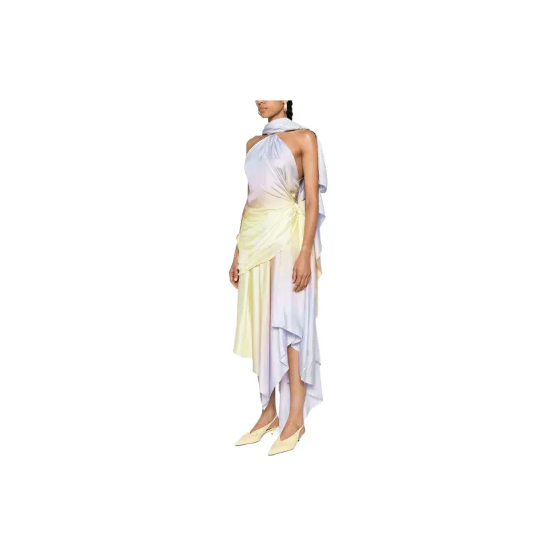 Zimmermann Harmony Asymmetric Midi Dress-4