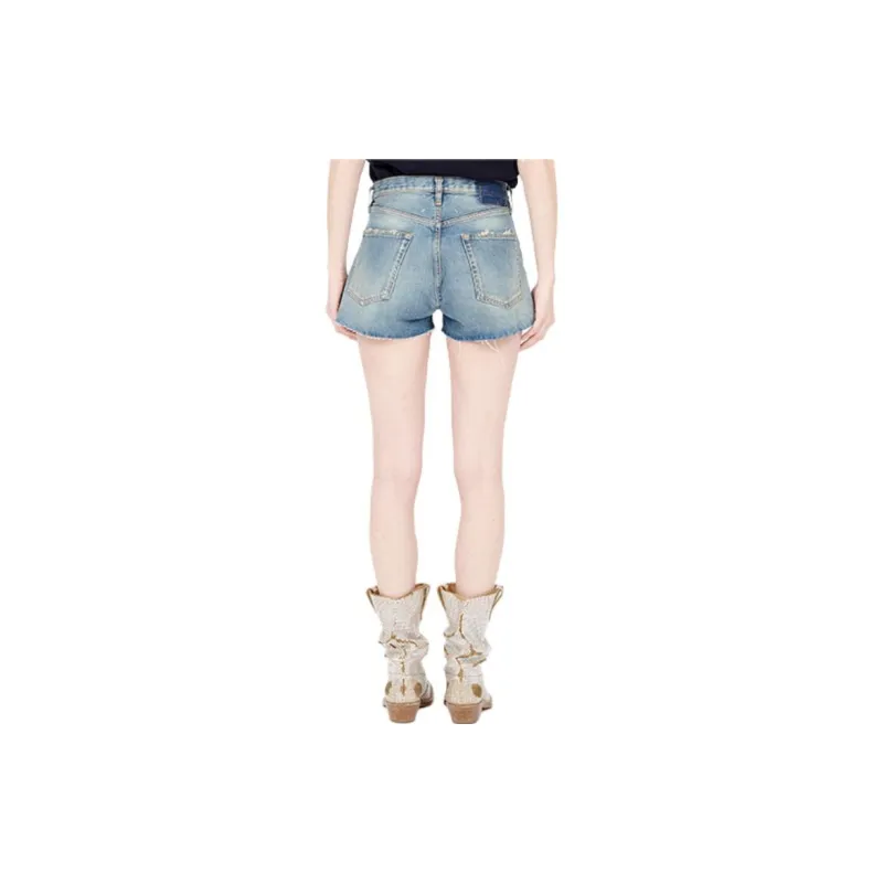 Maison Margiela Denim Shorts Women's Blue-1