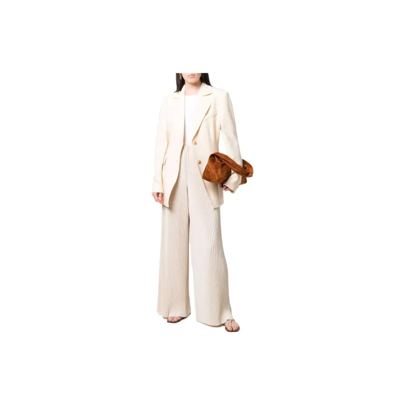 Fabiana Filippi Pleated Ribbed Trousers-1