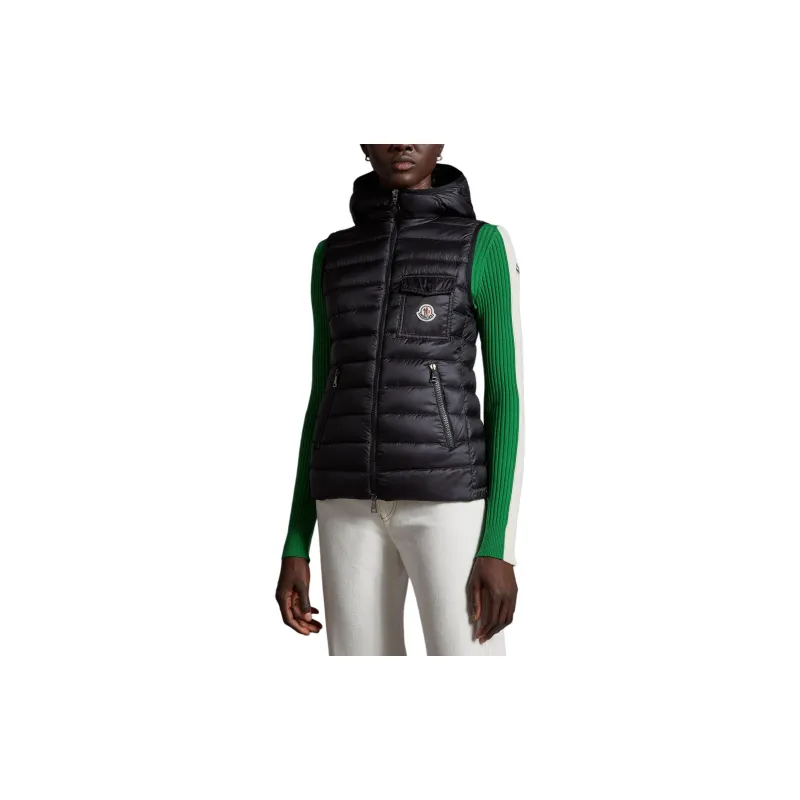 Moncler Glygos Hooded Zip-Up Vest-1