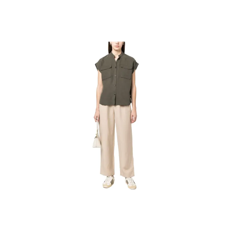 WOOLRICH Turn Up Cuff Buttoned Shirt-1