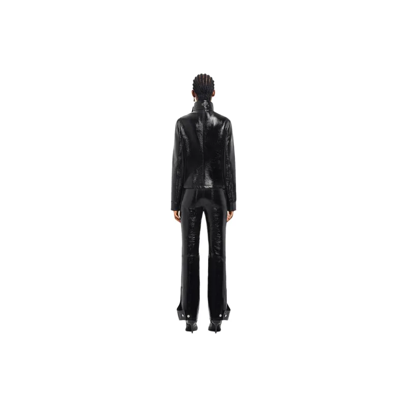 Courrèges Motorcycle Vinyl Jacket-2