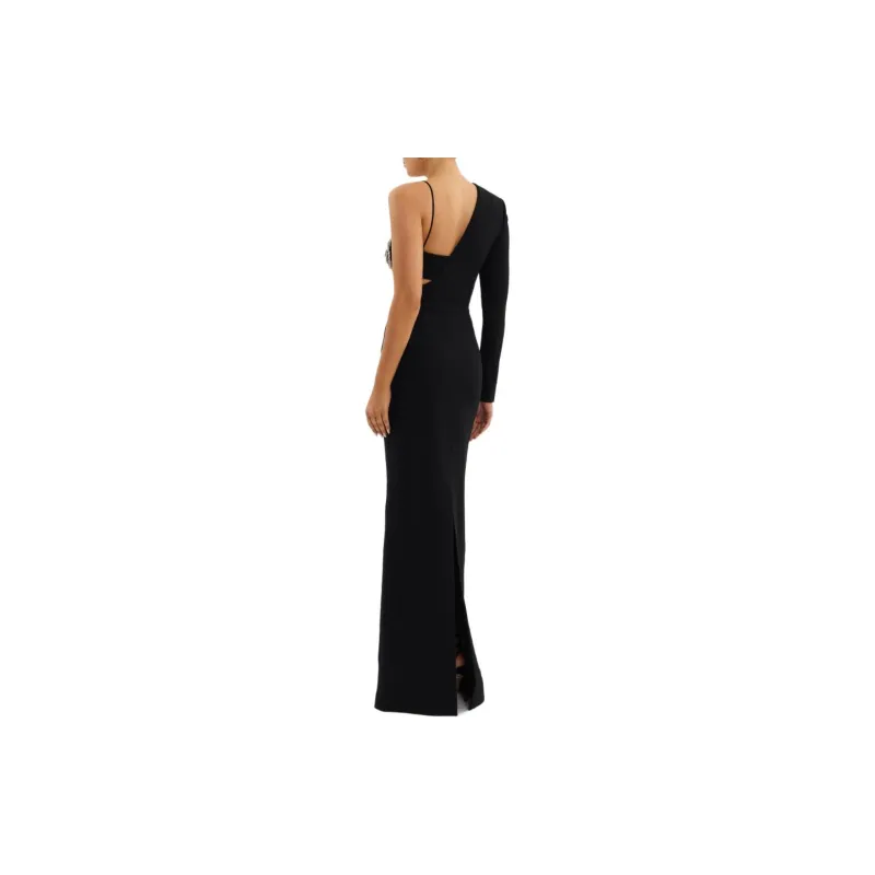 Rebecca Vallance Sachiel Floral appliqué Gown-2