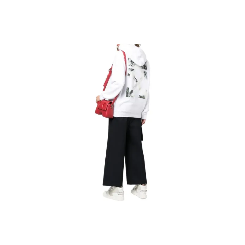 OFF WHITE Sweatshirts Women's White-3