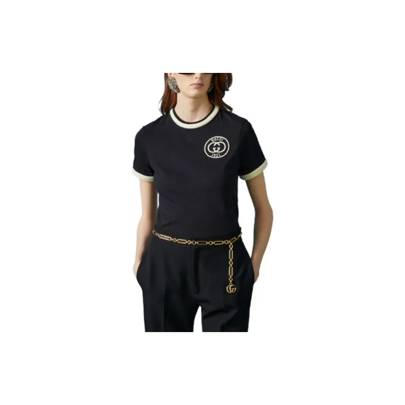 GUCCI T Shirts Women's Black-3