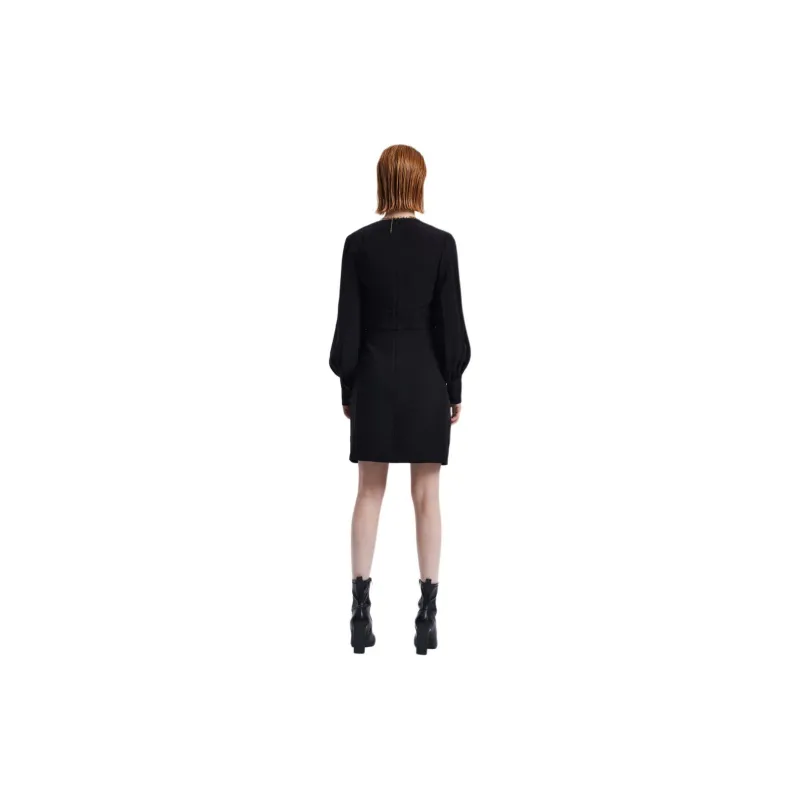IRO NIGHT Long Sleeved Dresses Women's Black-1