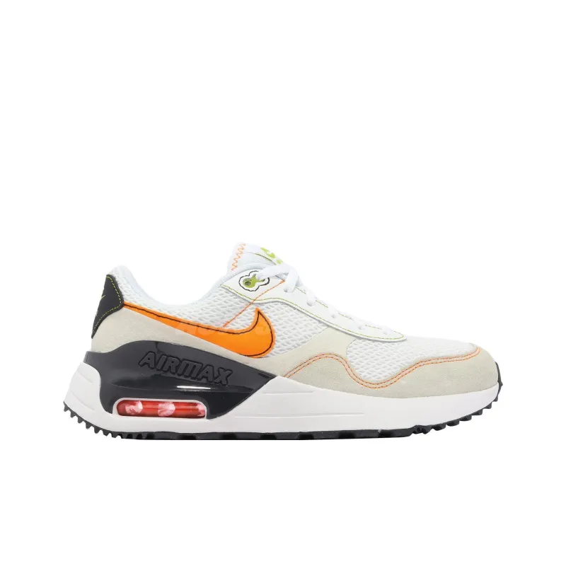 Nike Air Max SYSTM GS 'White Vivid Orange'-1