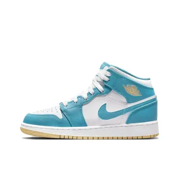 Jordan 1 Mid Aquatone GS