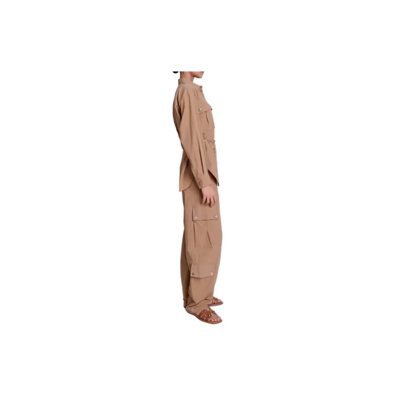 Maje Shirt Women's Beige Yellow-3
