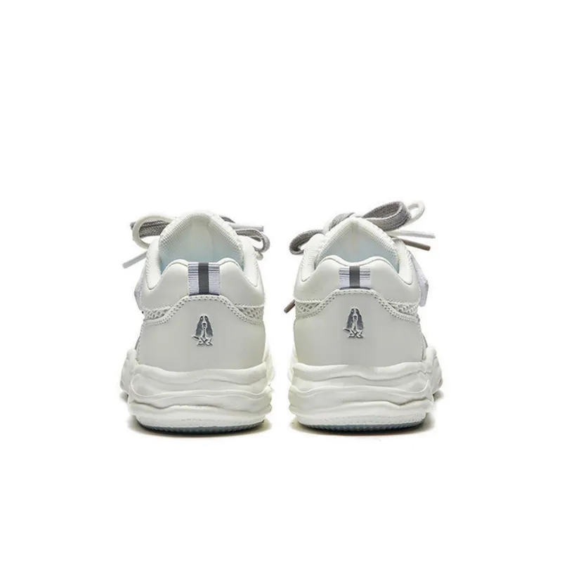 Hush Puppies Anti-Slip Wear-Resistant Low-Top Kids' Skateboarding Shoes White Kids'-2