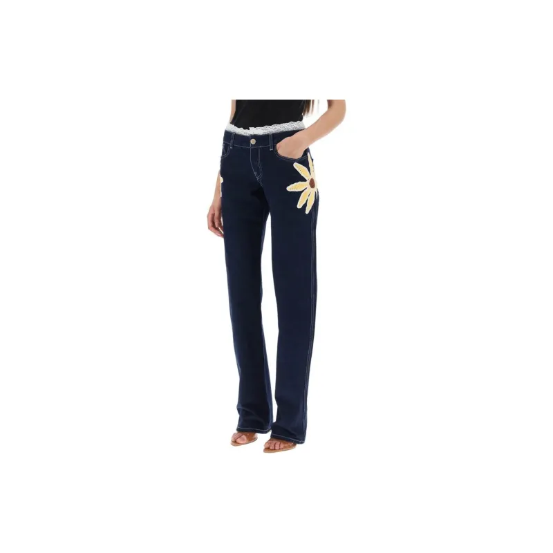 On Jeans Women's Dark Blue-2