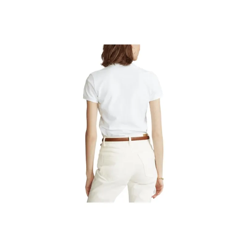 Polo Ralph Lauren SS22 Polo Shirt Women's White-2
