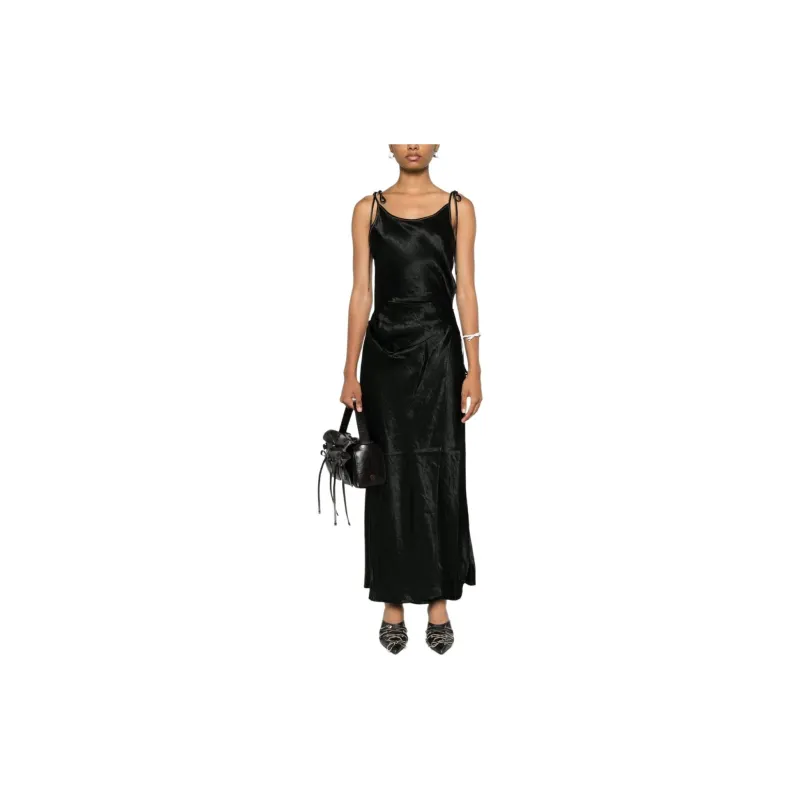 Acne Studios Crinkled Satin Dress-1