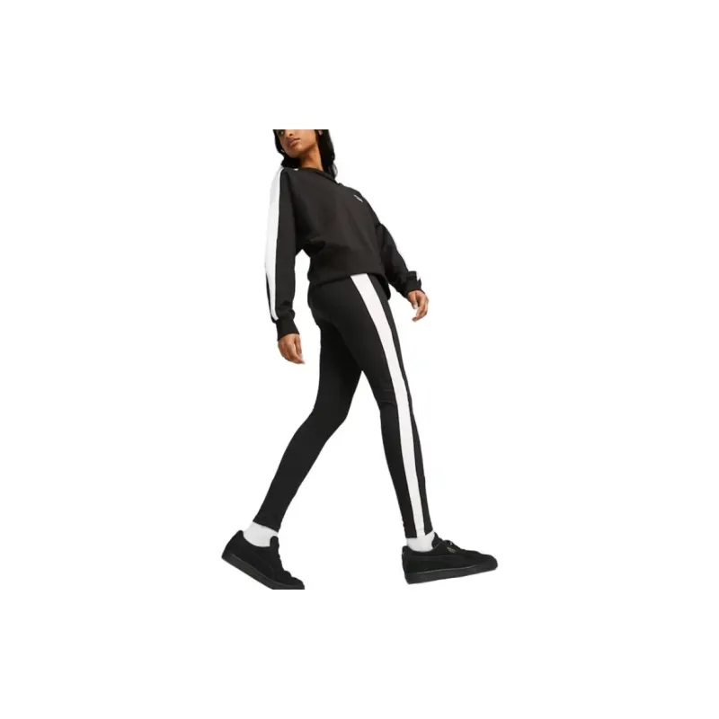 PUMA Leggings De Cintura Media Para Mujer Iconic T7-4