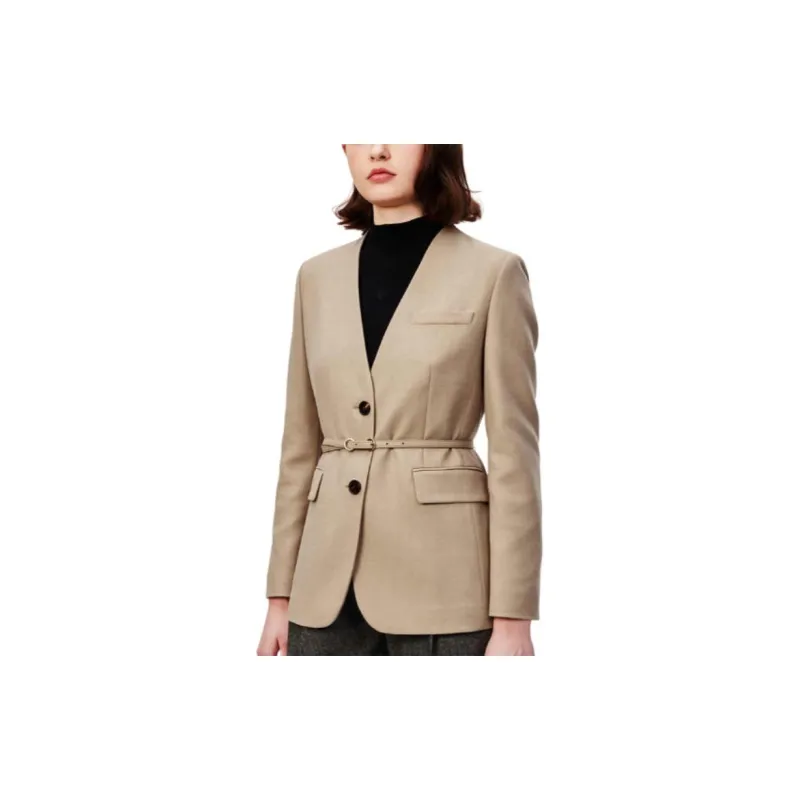 HAZZYS Business Suit Women's Camel-3
