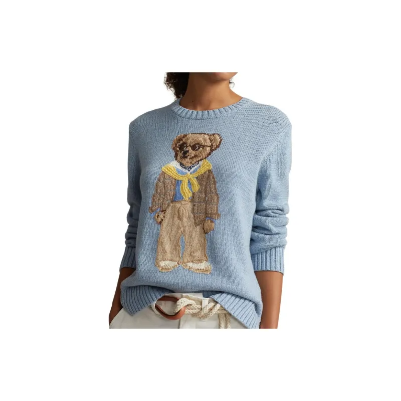 Polo Ralph Lauren SS24 Knitwear Women's Blue-3