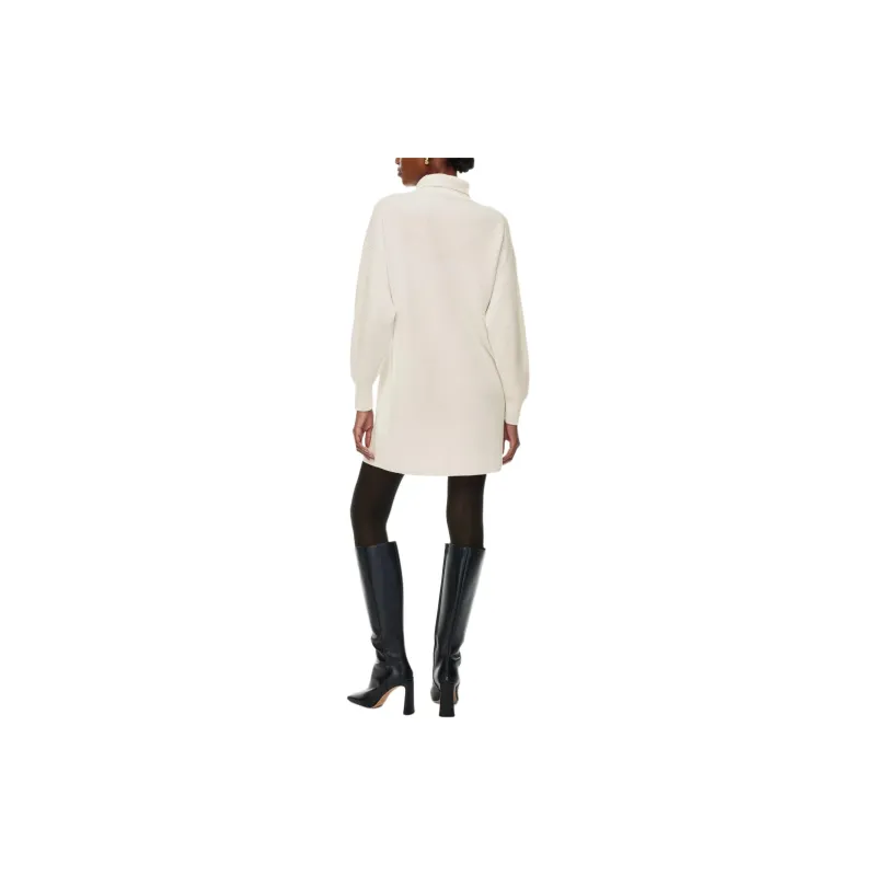ARITZIA Babaton Maclean Merino Wool Dress Long-Sleeved Dresses Women's Light Birch/Light Birch-3