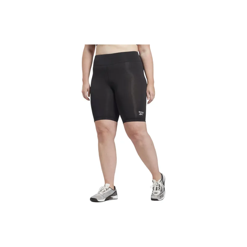Reebok Identity Fitted Logo Sports Shorts Women's Black-1
