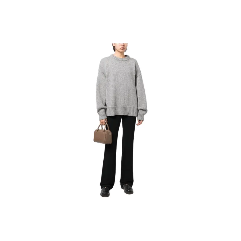 THE ROW Puff-Sleeved Crewneck Jumper-3