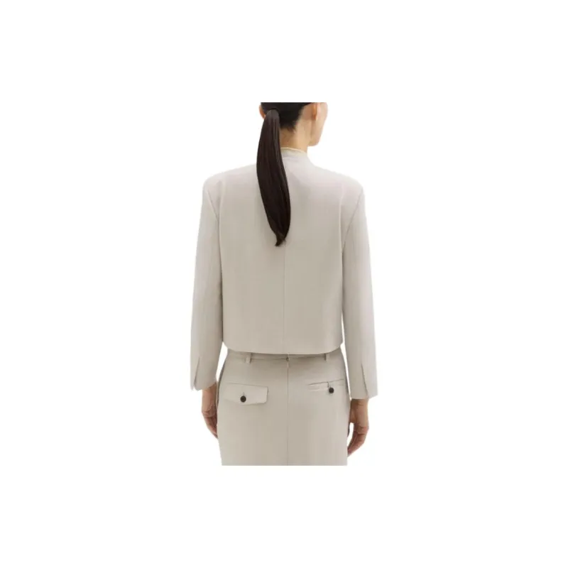THEORY Designer Co authored Collection Business Suit Women's Vintage Linen-1