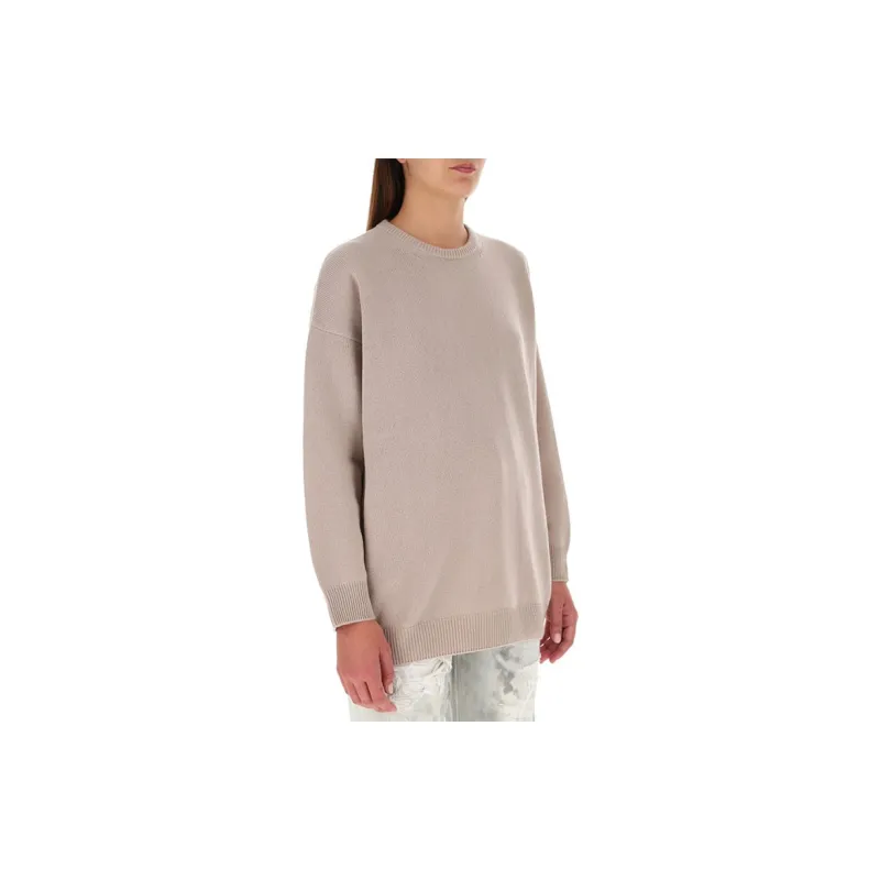 Balenciaga Loose Fit Sweater Women's Light Brown-3