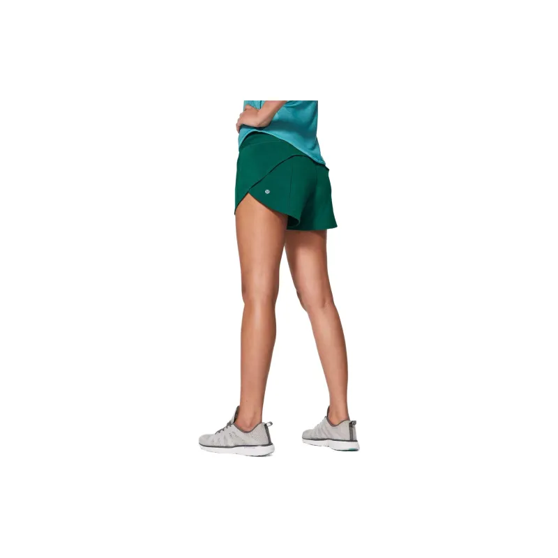 Lululemon Speed Up Sports Shorts Women's Grass Green-2