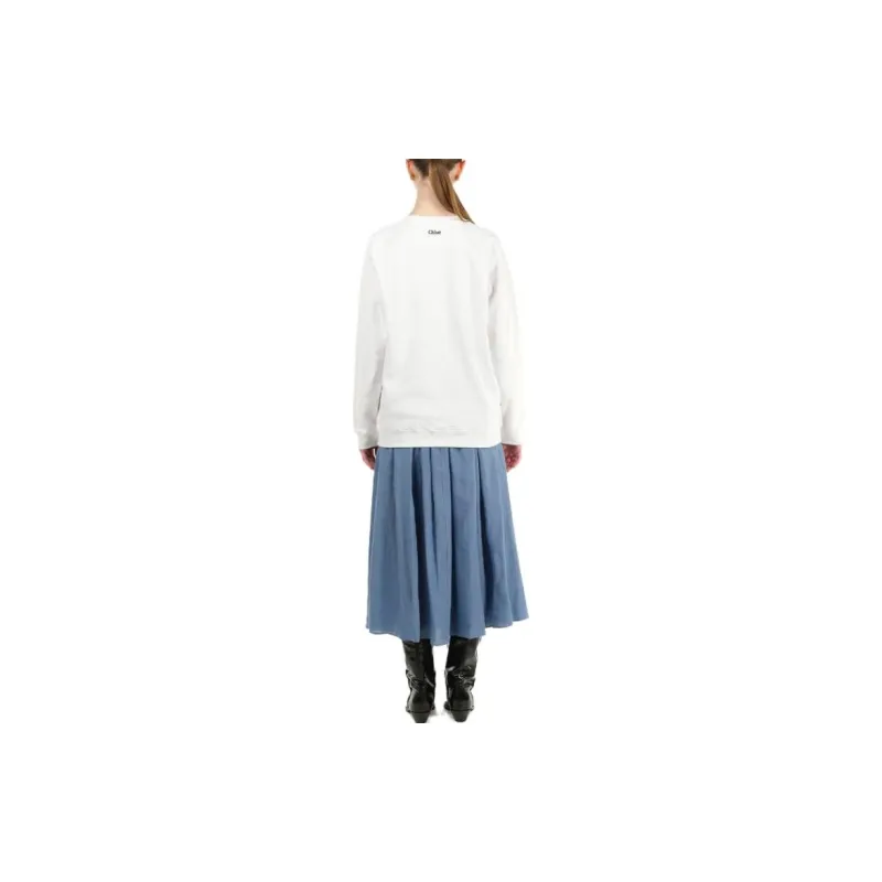 Chloé Sweatshirts Women's White-2