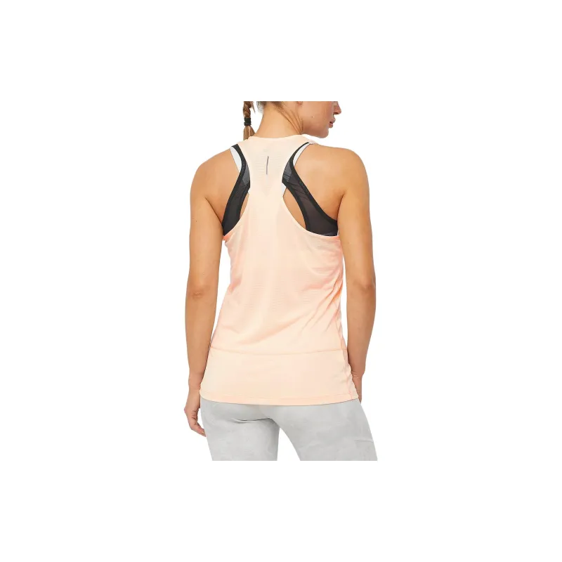 SALOMON CROSS RUN Tank Tops Women's Light Pink-2