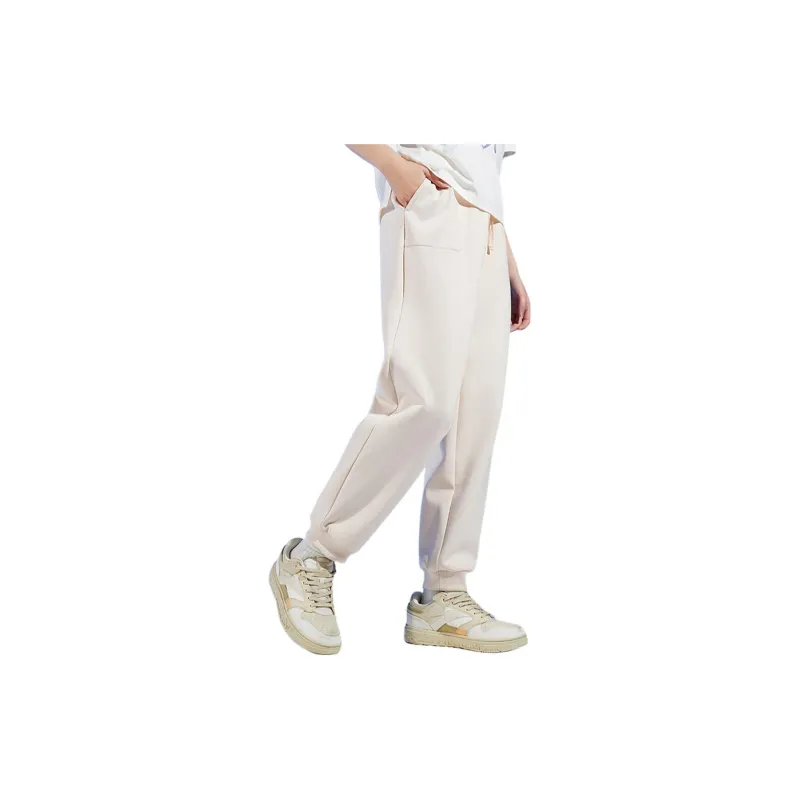 Anta Casual Pants Women's Oily Gray Pink-3