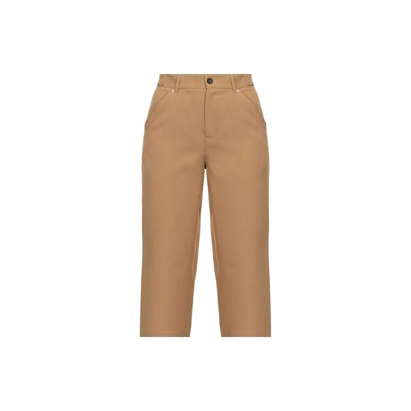 PINKO Pentola High Waisted Straight Leg Trousers-3