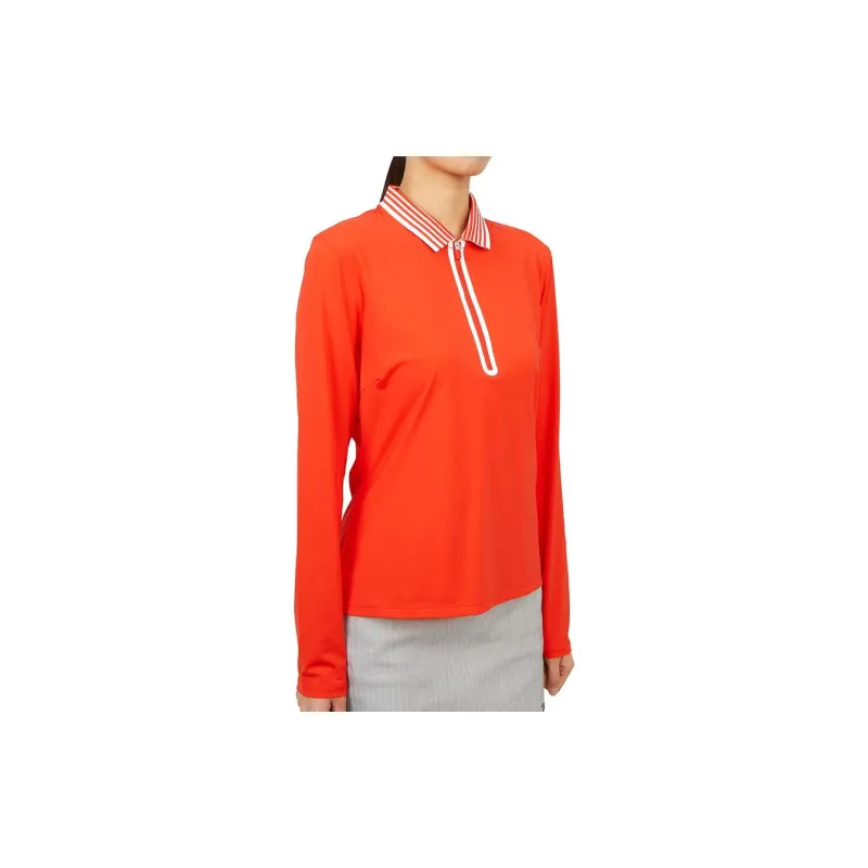 GFORE Polo Shirt Women's Orange-4