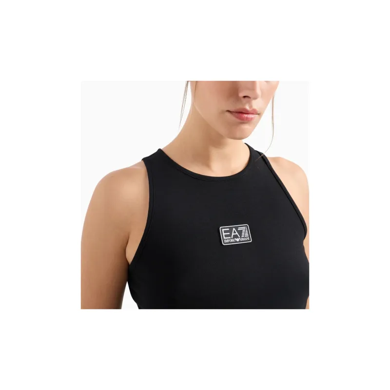 EMPORIO ARMANI EA7 SS24 Tank Top Women's Black-4
