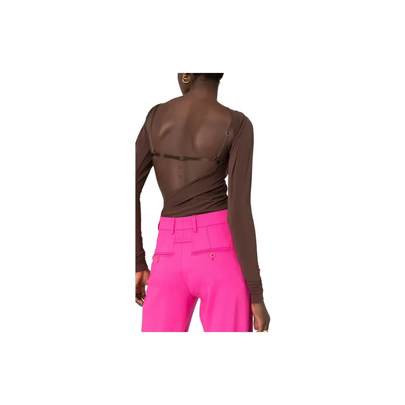 Jacquemus Le Body Carozzu 'Brown'-1