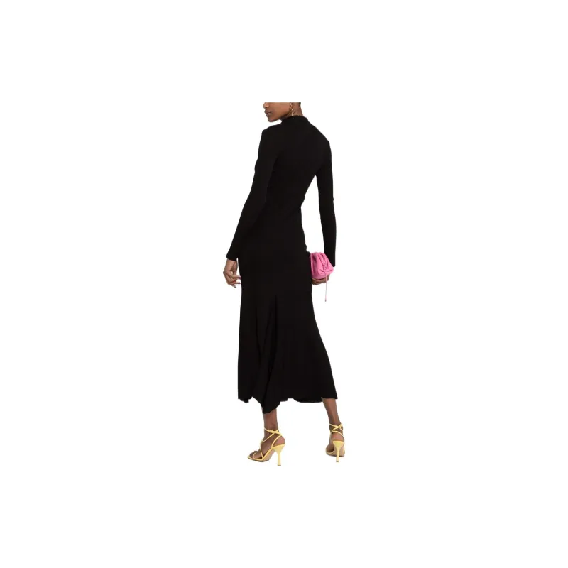 TOM FORD Long-Sleeved Dresses Women's Black-3