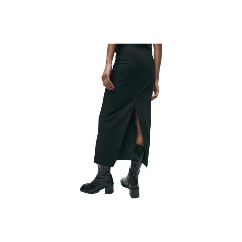 ZARA Casual Long Skirts Women's Black-2
