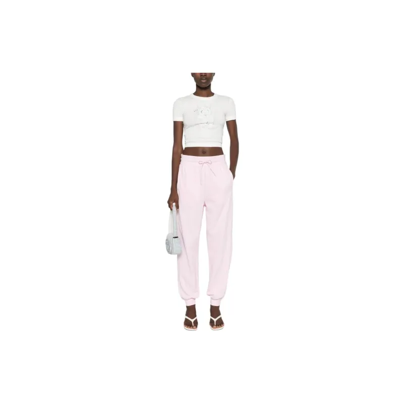 Adidas Athletic Trousers Women's Light Pink-1