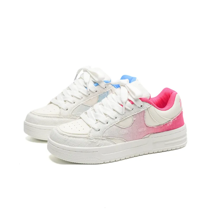Anime Story Slip Resistant, Abrasion Resistant, Lightweight, Breathable Low Top Skateboard Shoes Unisex Mismatched-19