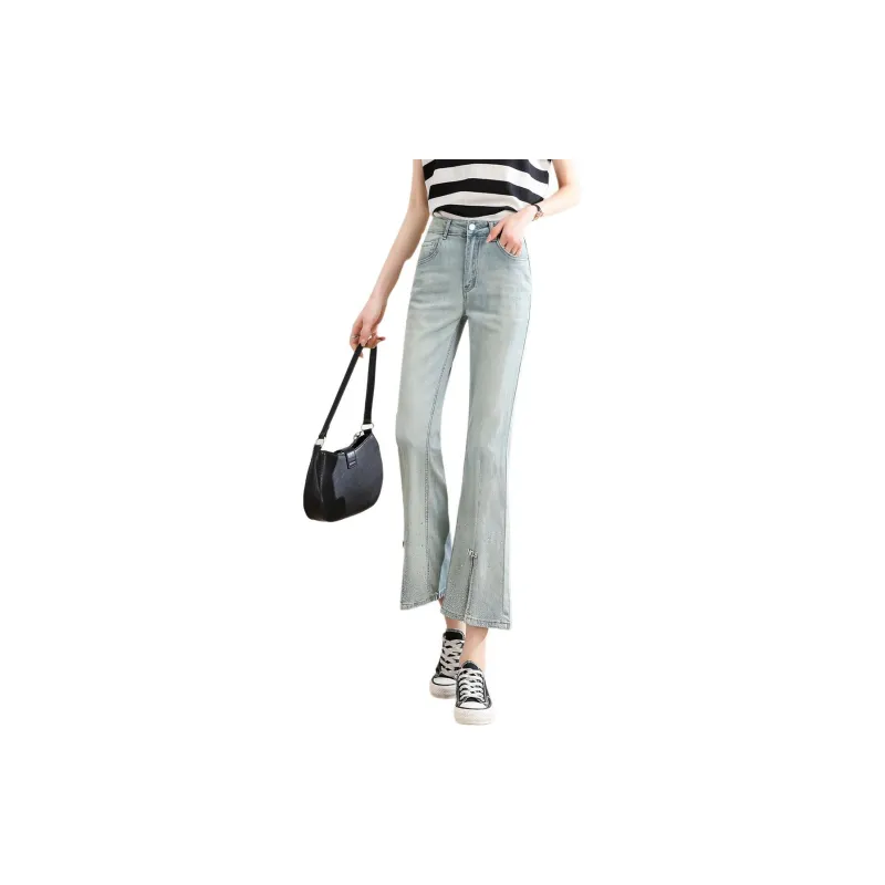 TERRE BLEUE Jeans Women's Denim Blue-6
