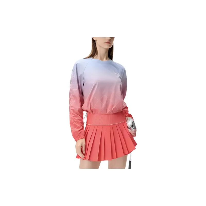 FILA Golf Series Raglan Sleeve T Shirt Women's Red-2