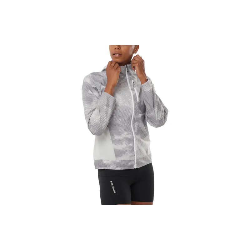 SALOMON BONATTI CROSS WIND Jackets Coats Women's White-1