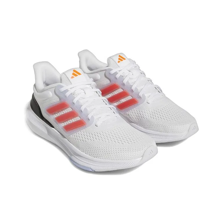 Adidas ULT Abrasion Resistant Low Top Running Shoes White Black Red Teenagers-2