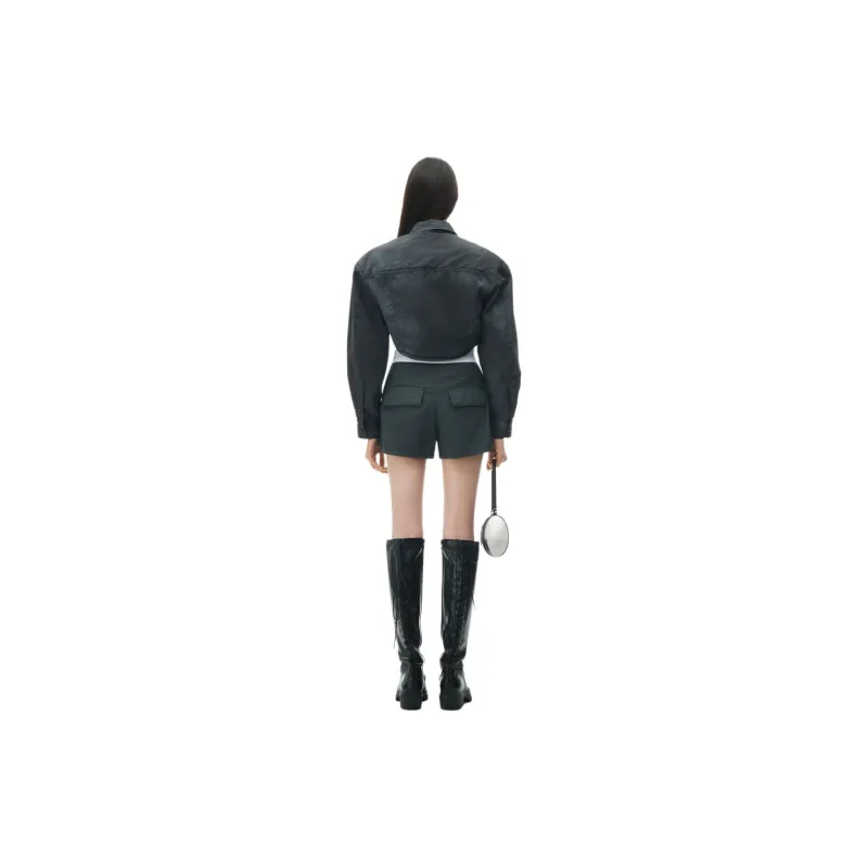 Alexander Wang High waisted Cargo Shorts-4