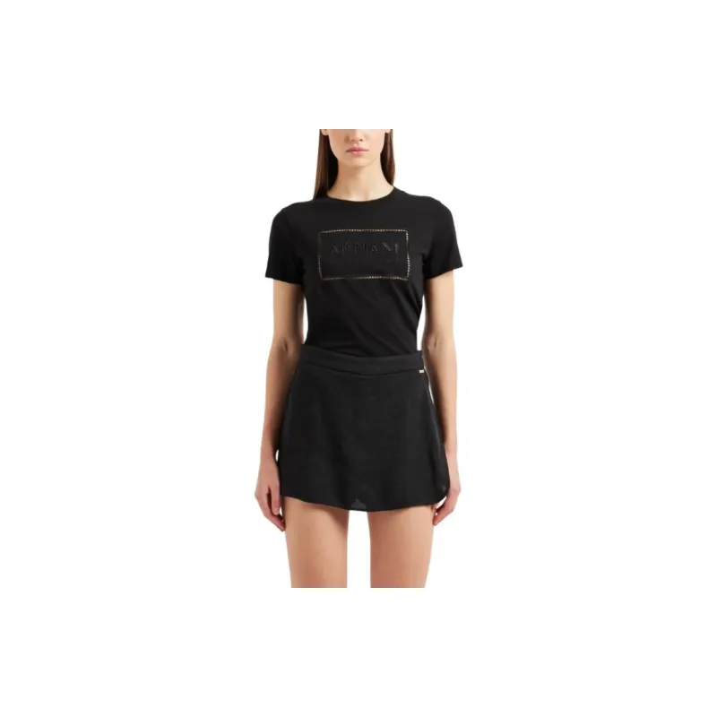 ARMANI EXCHANGE SS24 Casual Shorts Women's Black-1