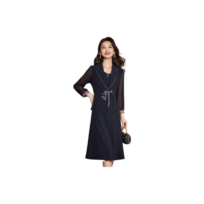 Mylan Skirt Set Women's Lake Blue-2