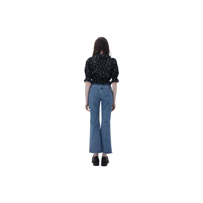 MOUSSY Crop Tops Women's-5