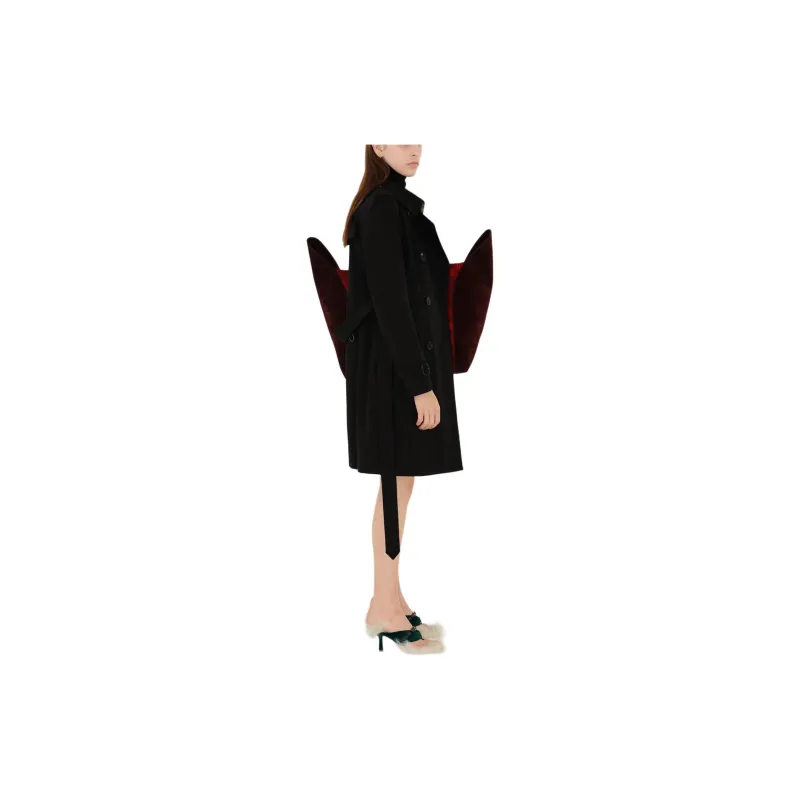 Burberry Gabardine weave Trench Coat-3